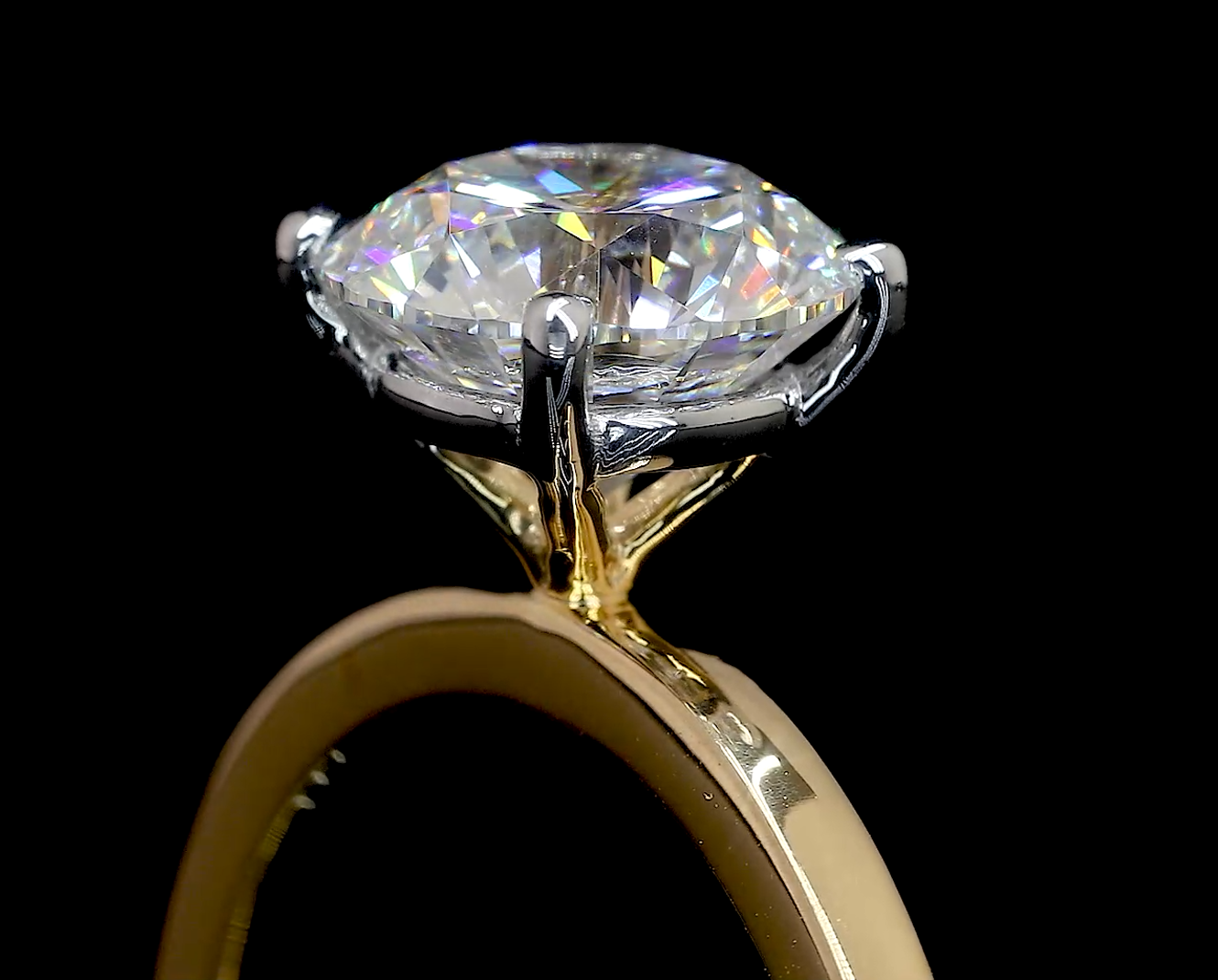 Round Solitaire Diamond Ring